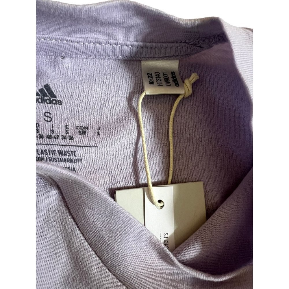 Adidas Women's Sleeveless Lavender Top - Picture 3 of 5